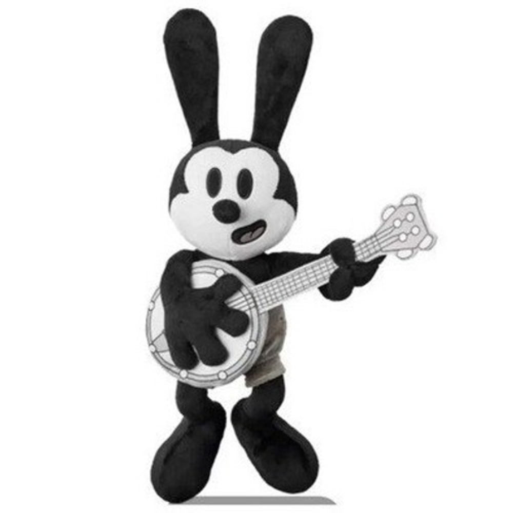Disney 18" Oswald the Lucky Rabbit Plush Banjo Disney 100 Anniversary Collection